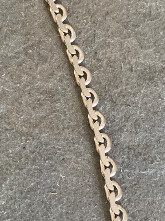 Sterling Silver Multi-Chain Crossover Necklace - image 6