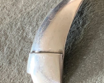 Vintage Modernist Sterling Silver Pendant