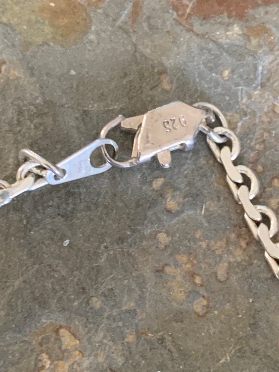 Sterling Silver Multi-Chain Crossover Necklace - image 5