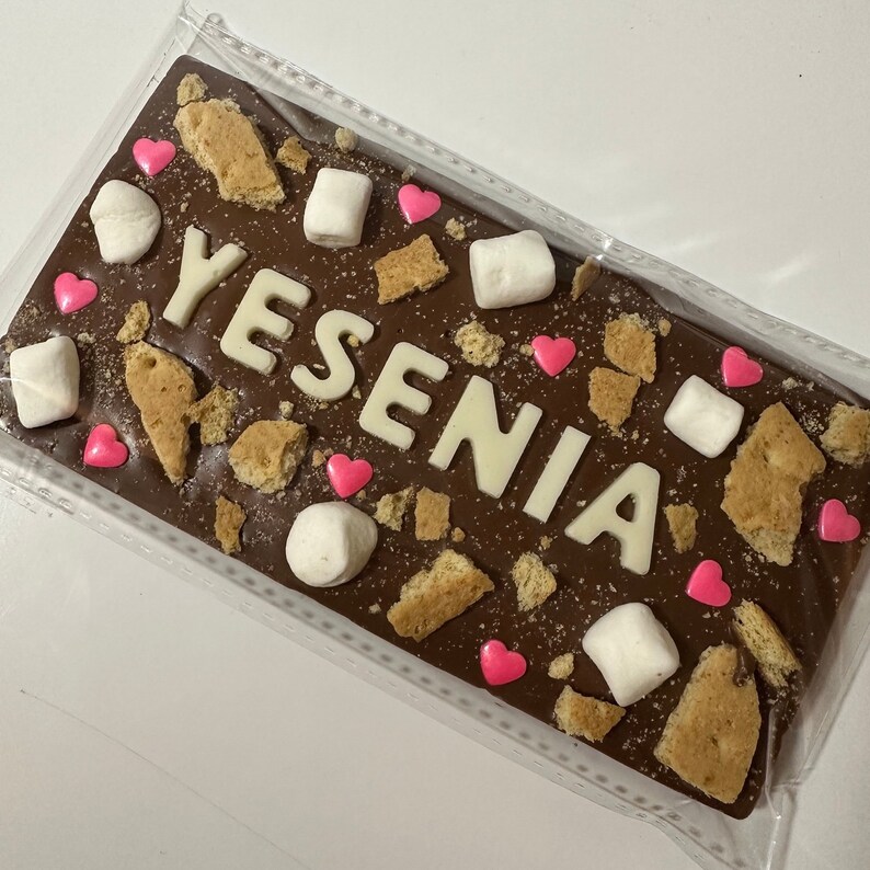 Personalized Name Chocolate Bar Etsy