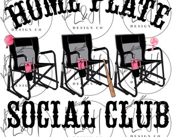 Home plate social club, baseball Season, moms baseball, instant download, png, jpeg, digital download