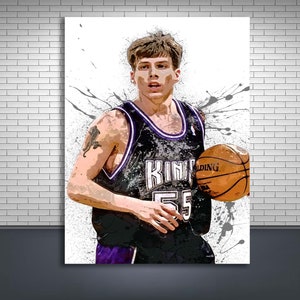 Jason Williams Poster, Sacramento Kings, Gallery Canvas Wrap, Man Cave, Kids Room, Game Room, Bar