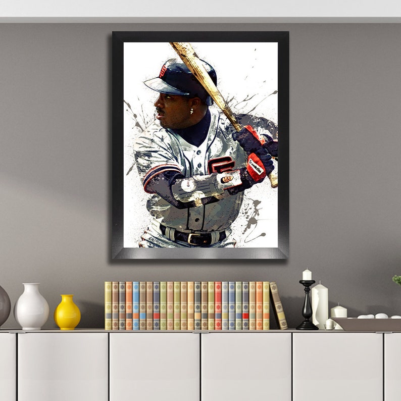 Barry Bonds Poster, San Francisco Giants, Gallery Canvas Wrap, Man Cave, Kids Room, Tribute Room, Game Room image 3