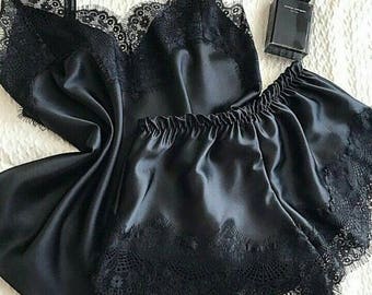 silk pj short set
