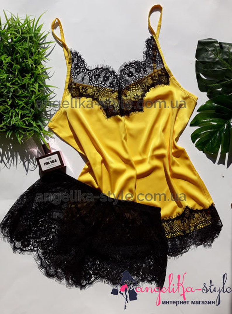 Pajamas Set Bridal Pajama Set Womens Silk Pajama Set Satin Short and Shirt FREE DELIVERY Gift for Her Silk sleepwear