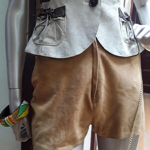 Suede Shorts image 3