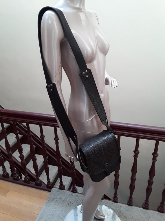 Black leather bag - image 2