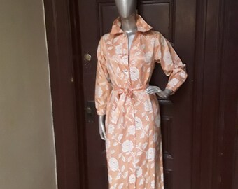 Damask Shirt Dress