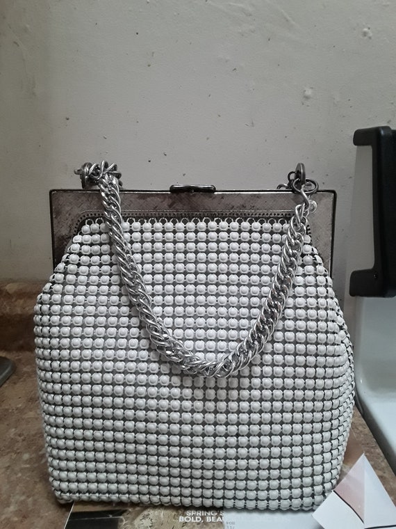 White Metal Purse