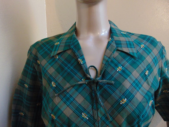 Vintage Green Plaid - image 2