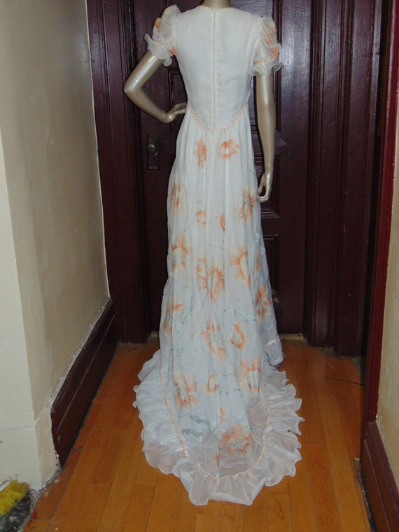 Vintage Italian Wedding Dress - image 3