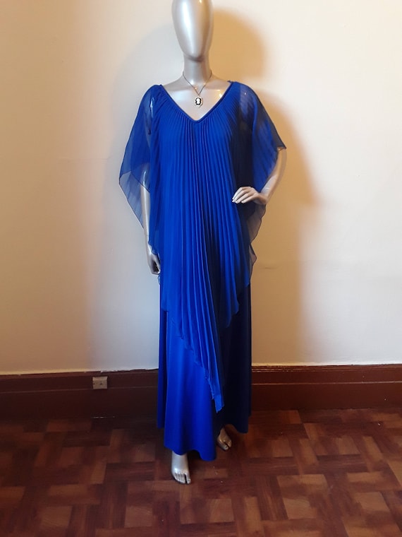Royal Blue long Dress