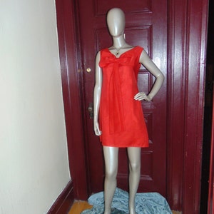 Red Bow Tie Dress