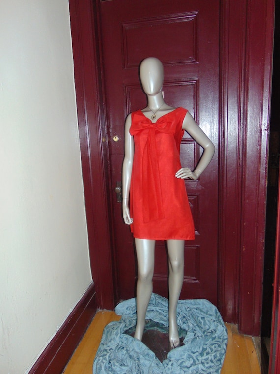 Red Bow Tie Dress
