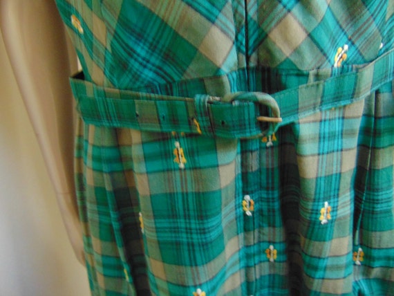 Vintage Green Plaid - image 3