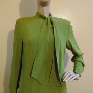 Green Bow Tie Dress image 3