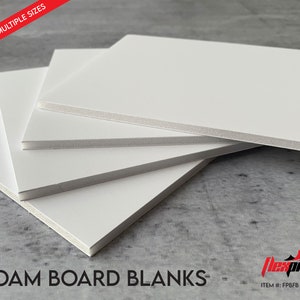 Sibe-r Plastic Supply White PVC Foam Board Plastic 1 Mm Thick Pick Your  Size 