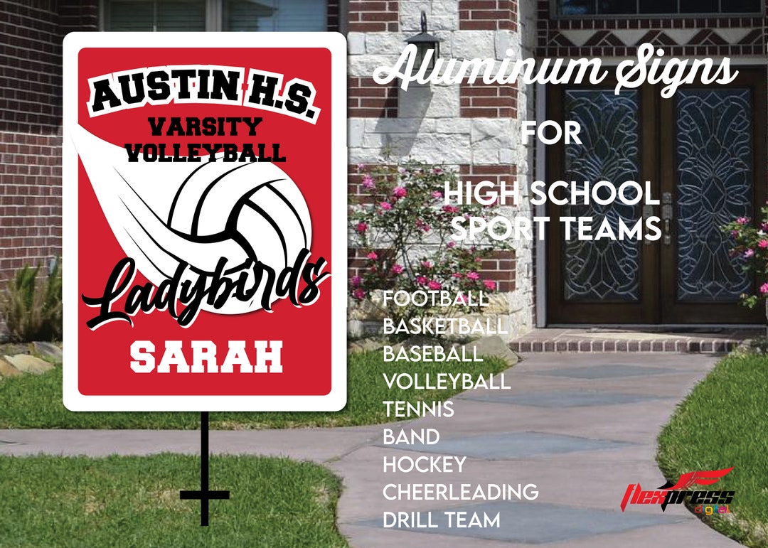 Sports Sign Sports Aluminum Yard Sign | 24