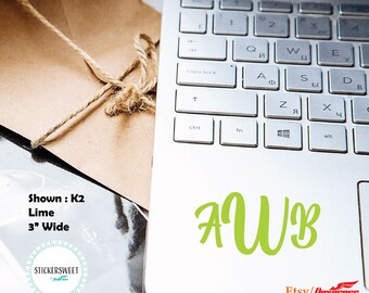 Laptop Stickers | Laptop Decal | Computer Decal | Name Laptop Decal | Laptop Decal Name | Name Decal for Laptop