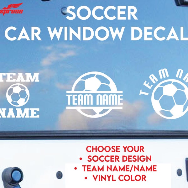 Sports Window Decals Etsy