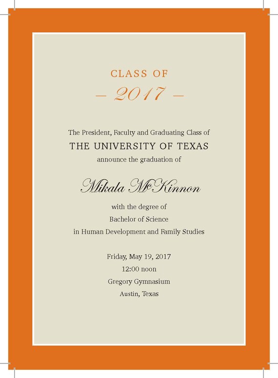 university-of-texas-graduation-announcements-and-envelopes-etsy