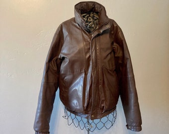 leather jacket eddie bauer