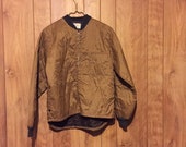 70 39 s Towncraft JC Penney 39 s Quilted Bomber Jacket Quilted Work Jacket Shop Jacket Vintage Bomber Small