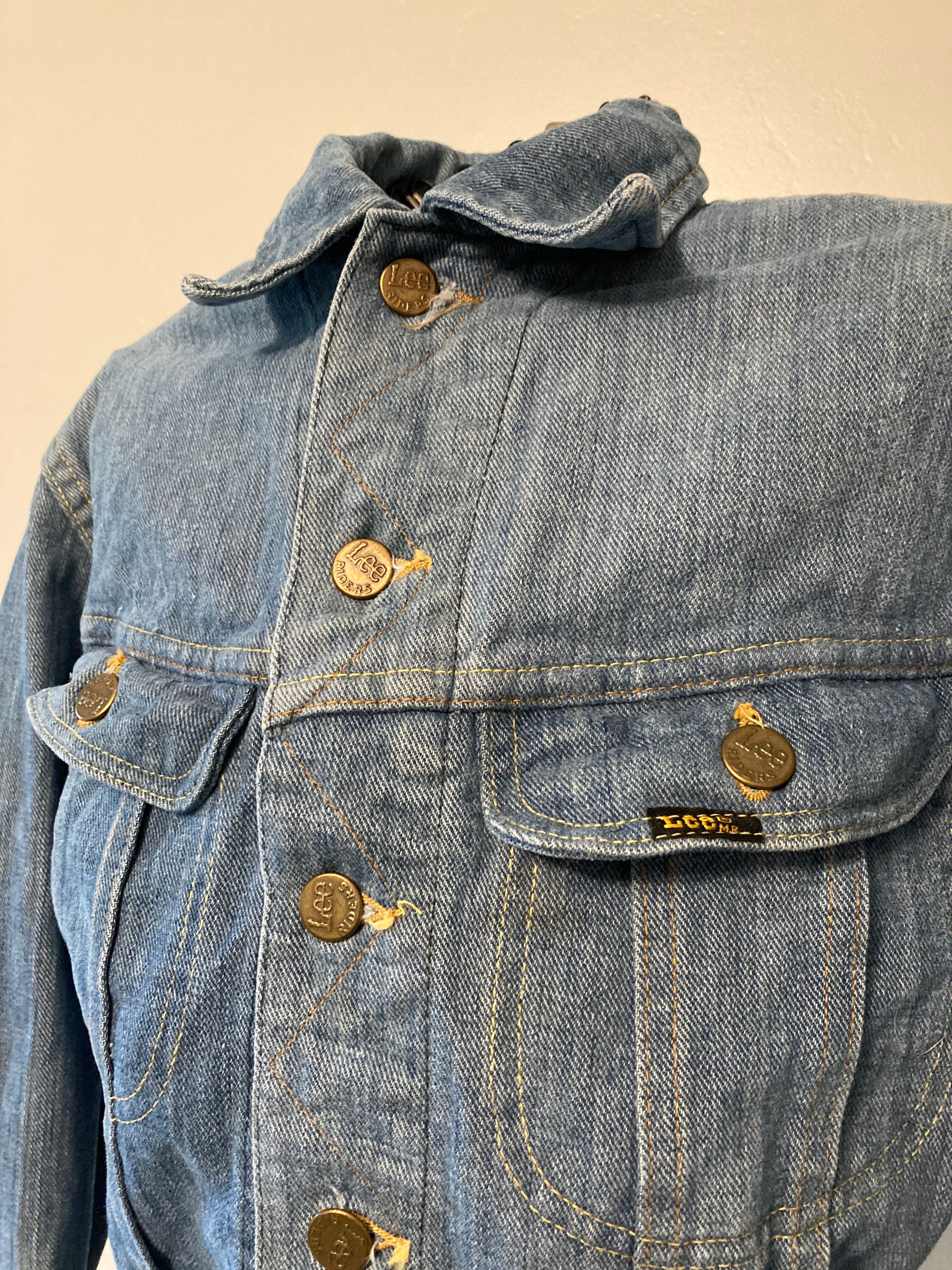 60s Lee Riders 101-J Jacket 38 - Etsy