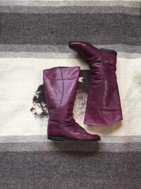 purple boots canada