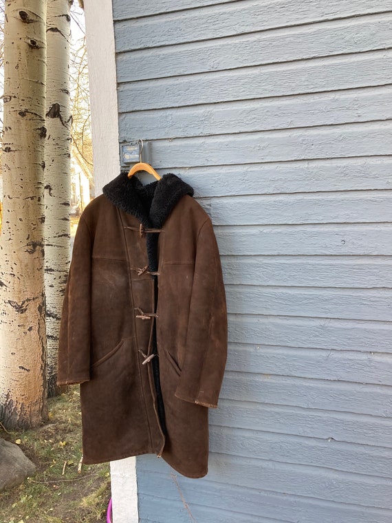 Vintage Shearling Coat Classic Sheepskin Penny Lan