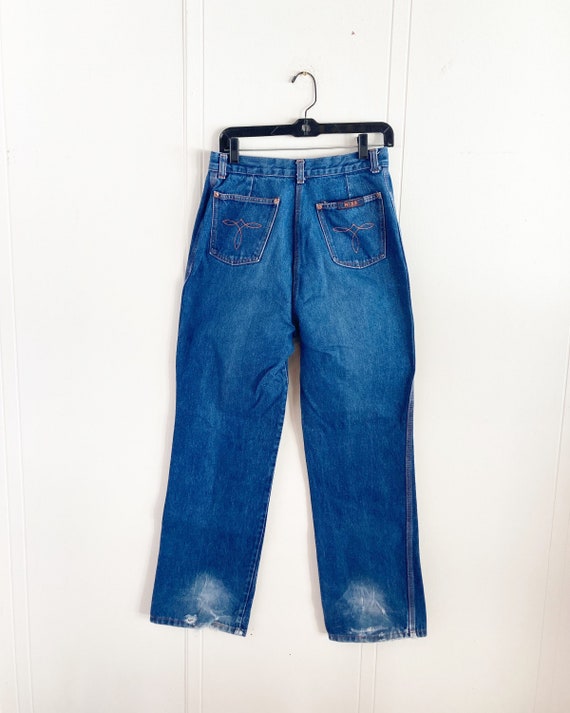 high-waisted 70s denim - Gem