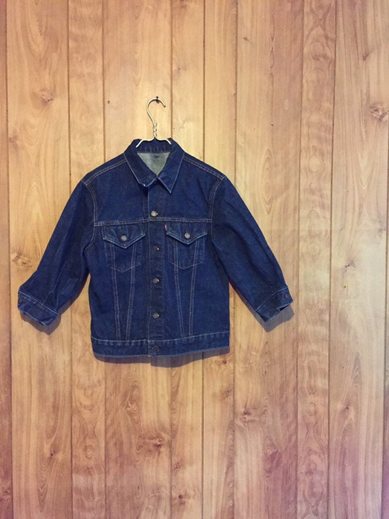 levis big e denim jacket
