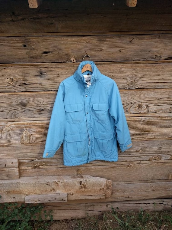 Woolrich Parka Chore Jacket Field Jacket Baby Blue