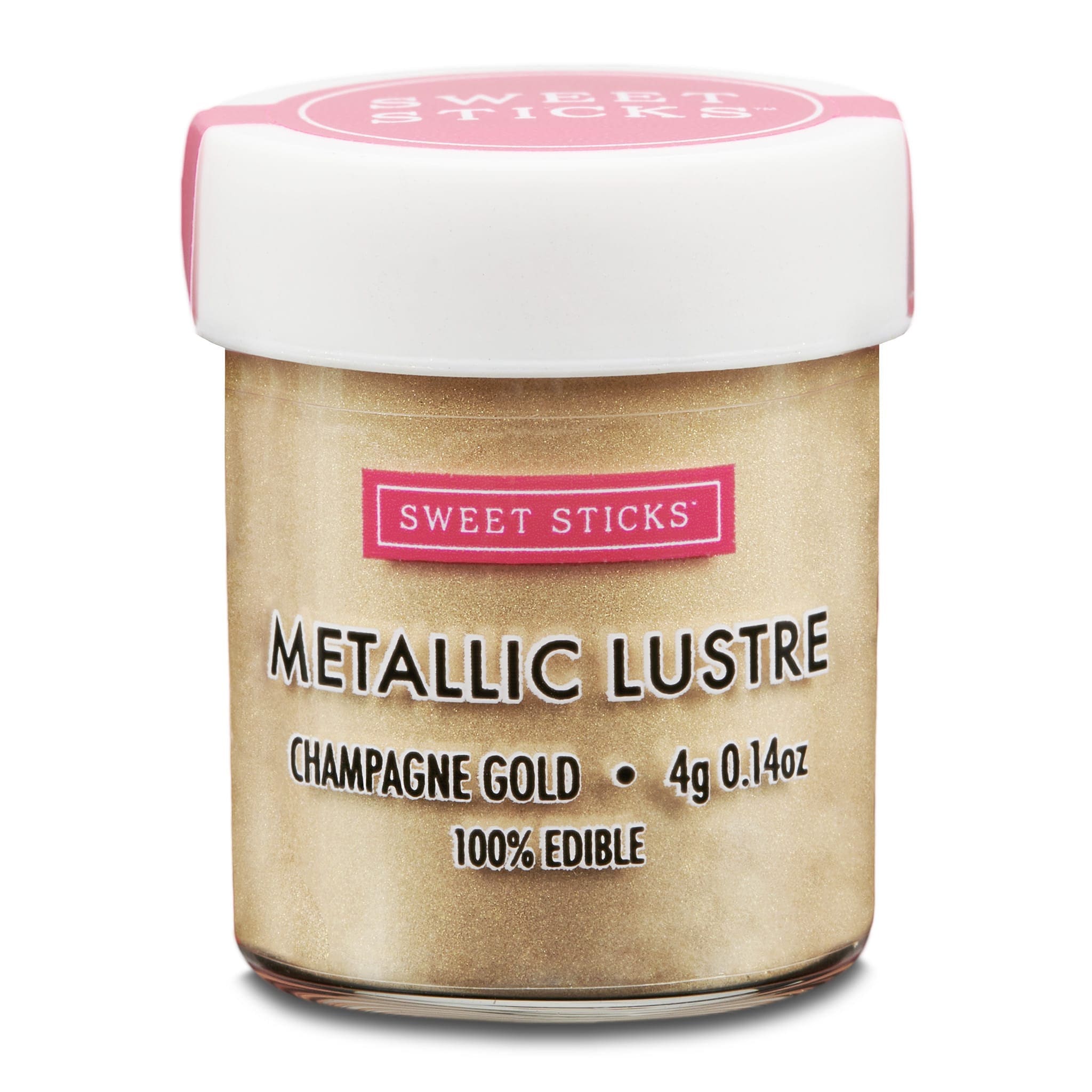 Edible Lustre Dust Metallic Champagne Gold 5 Grams Cake Dust by Sweet  Sticks, Cake Decorating Shimmer & Shimmer Drinks 