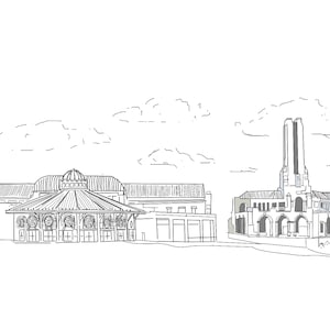 The Carousel and Casino, Asbury Park, New Jersey