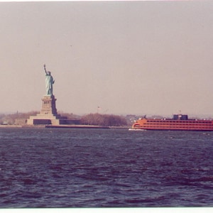 Lady Liberty and the Staten Island Ferry