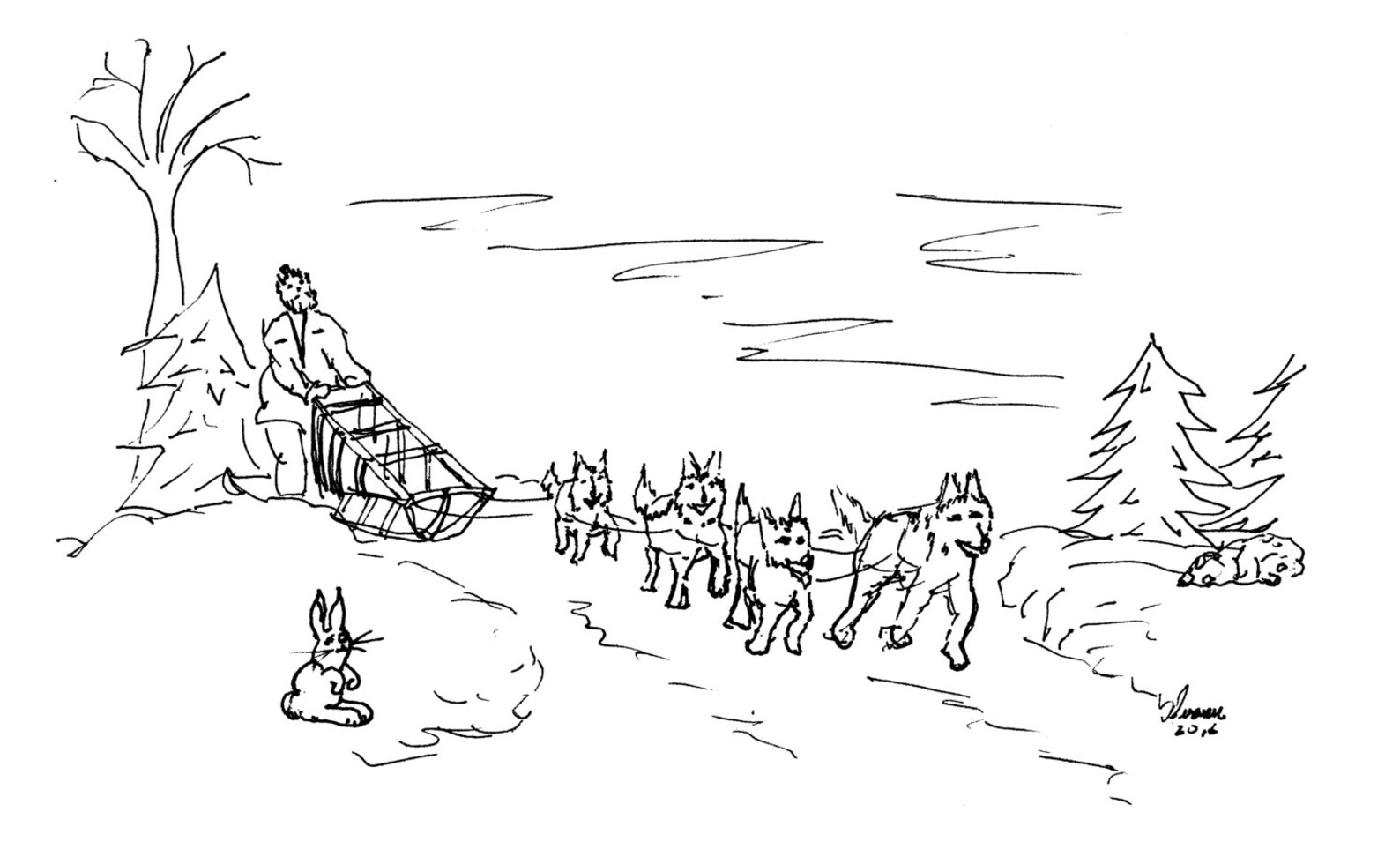 Sled Dogs - Etsy