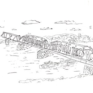 Trenton Makes The World Takes; Trenton Lower Bridge