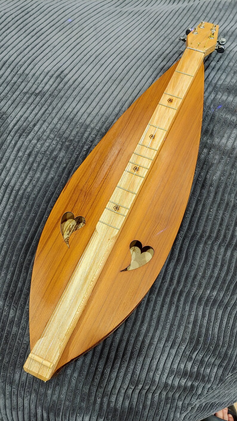 Teardrop Lap Dulcimer Appalachian Scholastic Etsy