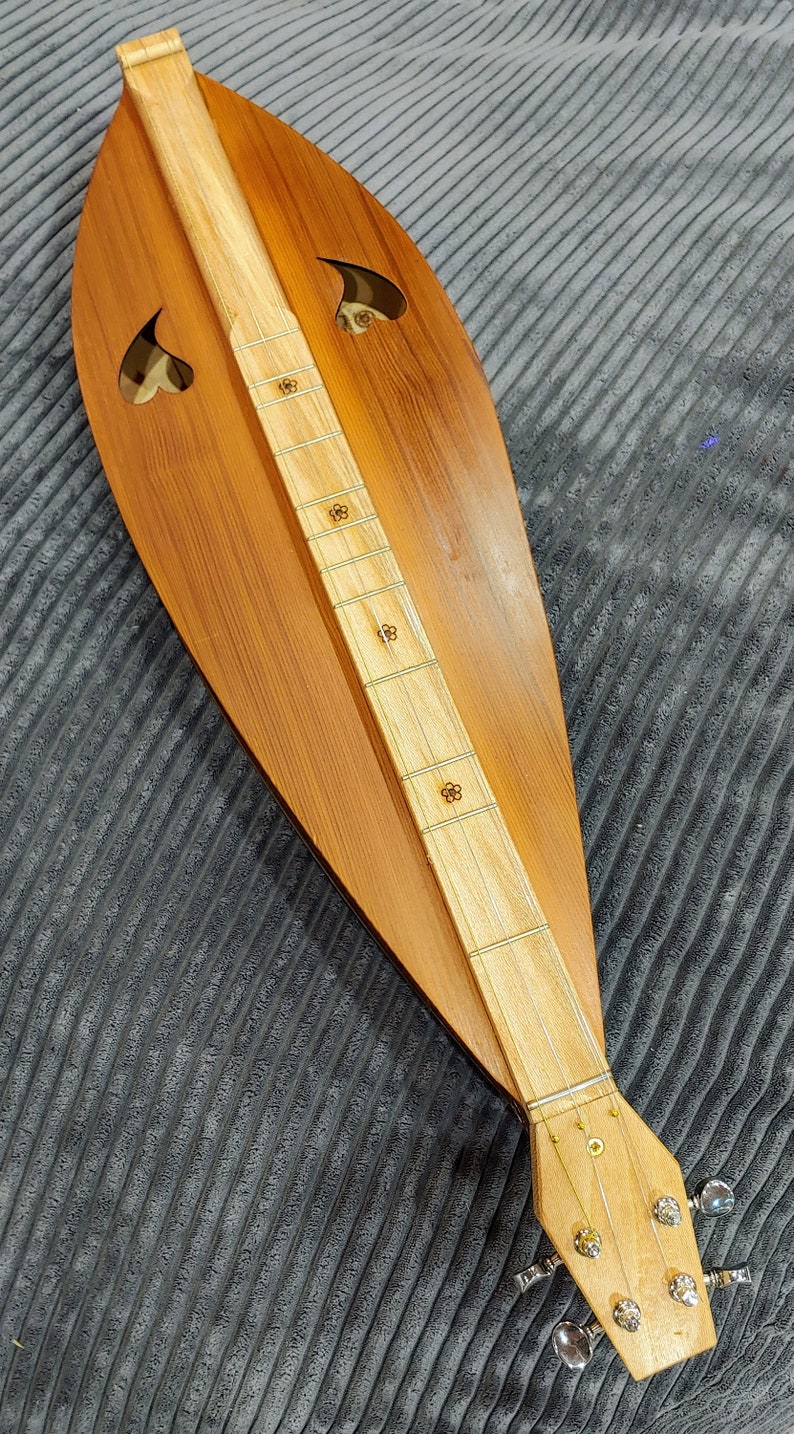 Teardrop Lap Dulcimer Appalachian Scholastic Etsy