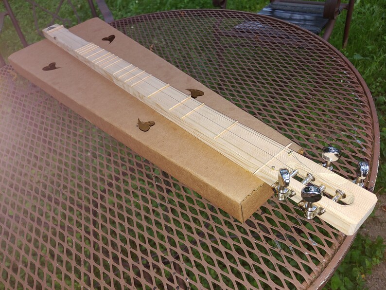 4 Stringed Cardboard Appalachian Lap Dulcimer Kit GROUP Etsy