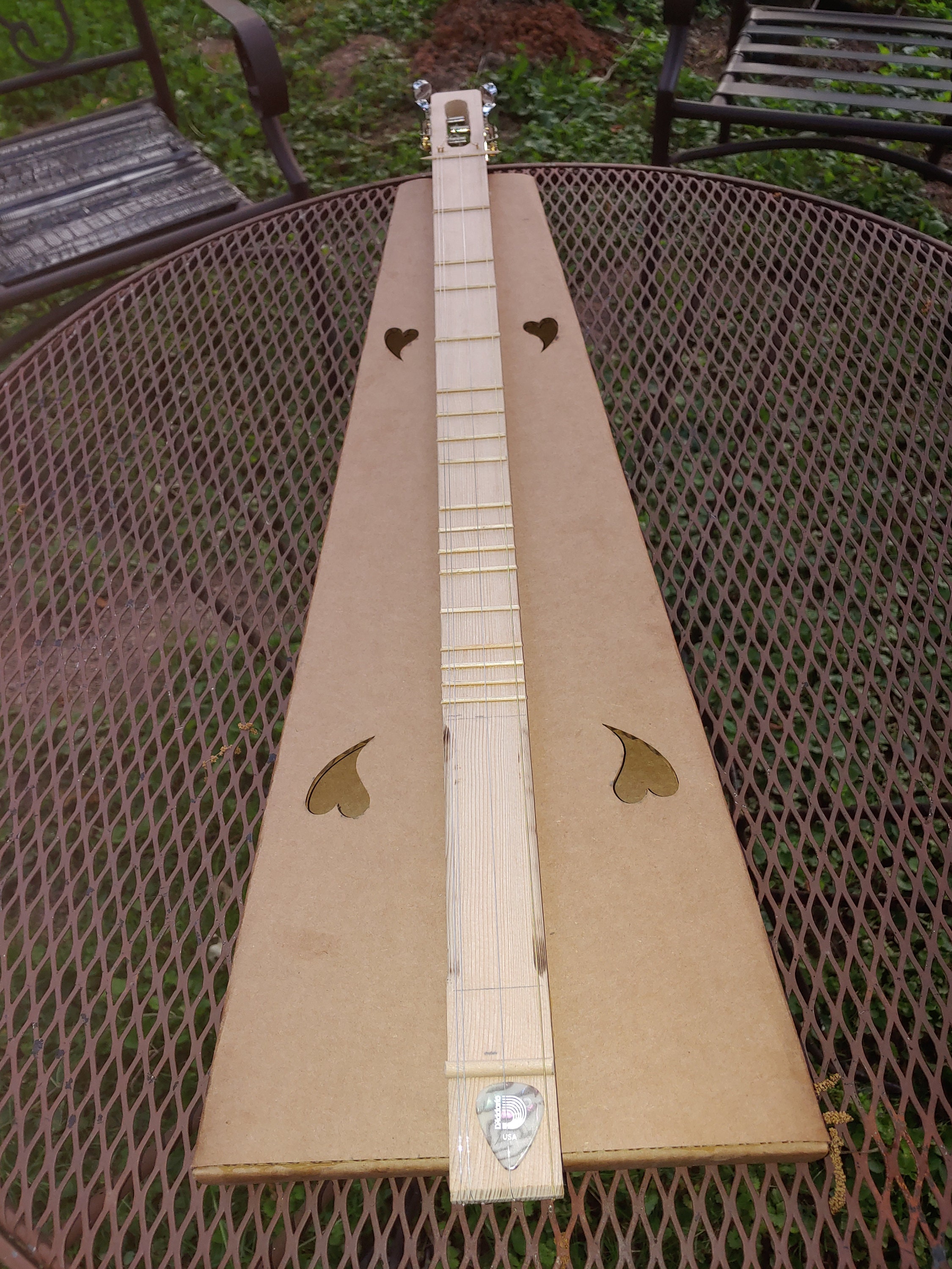 Dulcimer Kit 4 Stringed Cardboard Appalachian Lap Dulcimer GROUP