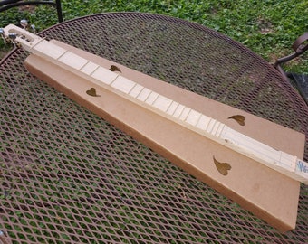 Dulcimer Kit : 4 Stringed Cardboard Appalachian Lap  Dulcimer *GROUP DISCOUNTS AVAILABLE*