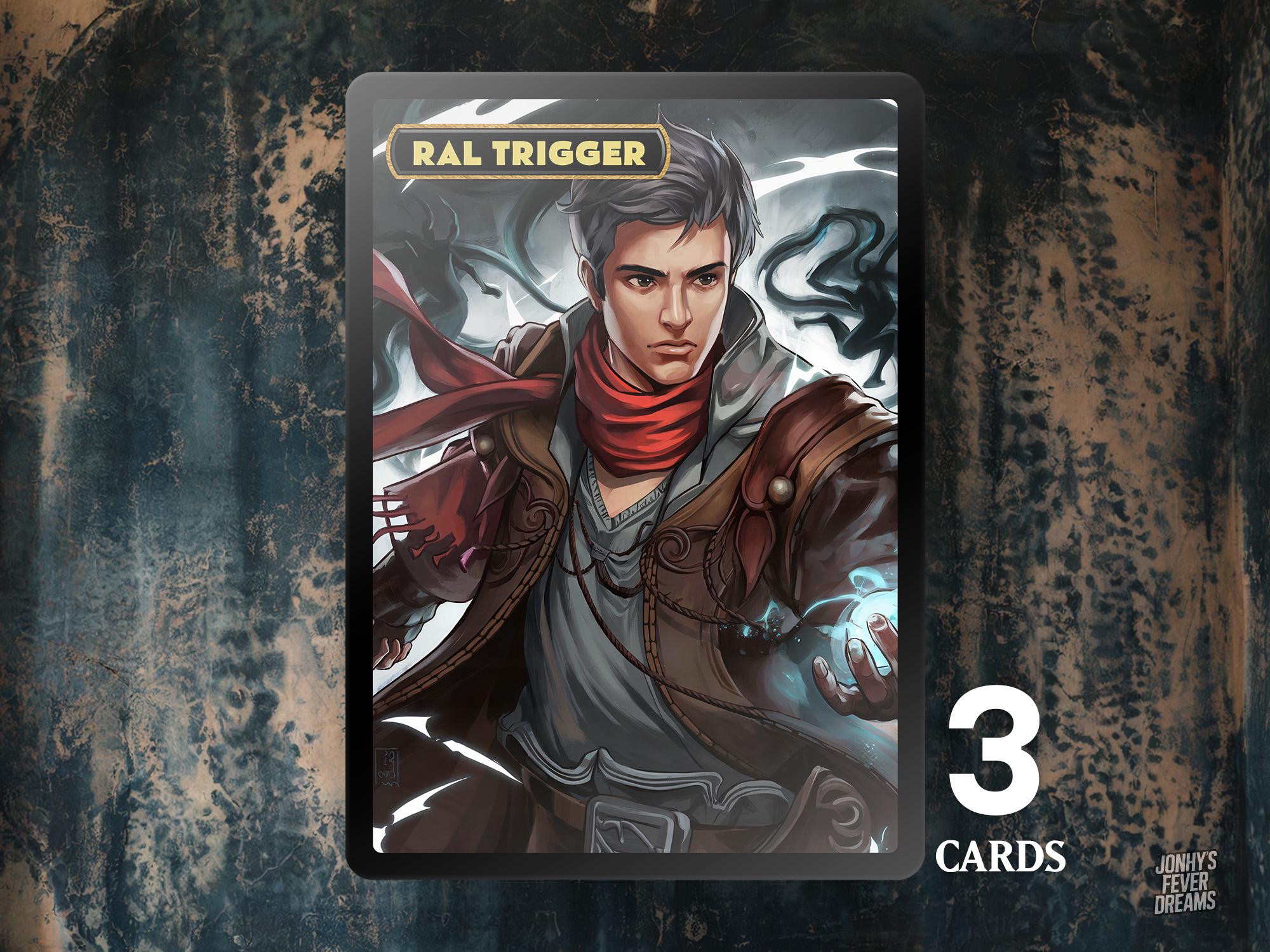 Ral Monsoon Mage Trigger - 3x Cards - MTG Custom Cards, Commander, Edh and  Cedh High Quality Altered Tokens - Etsy