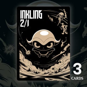 Inkling 2/1 Token - 3x Cards - MTG Custom Cards, Commander, Edh and Cedh High Quality Altered Tokens