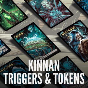 Kinnan-tokens en -triggers Full Pack - 10 kaarten - MTG Custom Cards, Commander, Edh en Cedh Hoge kwaliteit alters en tokens