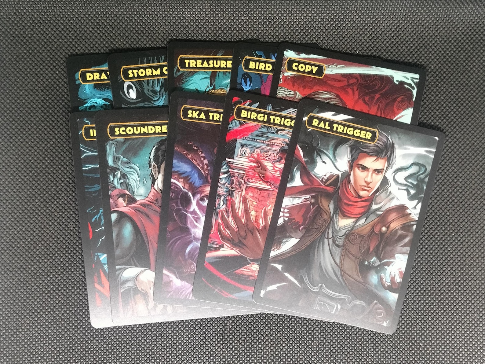 Mage Ripper Token Ral, Monsoon Mage Tokens and Triggers Full Pack - 10x Cards - MTG ...