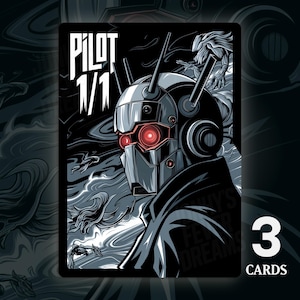 Pilot 1/1 Token - 3x Karten - VORBESTELLUNG - MTG Custom Cards, Kommandant, Edh und Cedh Hochwertige Altered Tokens
