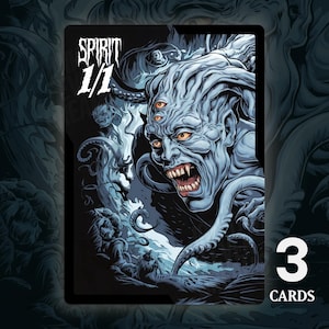 Spirit 1/1 Token - 3x Cards - MTG Custom Cards, Commander, Edh and Cedh High Quality Altered Tokens