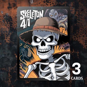 Skeleton 4/1 Token - 3x Cards - MTG Custom Cards, Commander, Edh and Cedh High Quality Altered Tokens